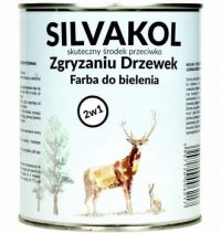 SILVAKOL 0,8L - PRZECIW OBGRYZANIU DRZEW bielenie